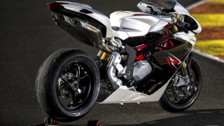 White motorcycle race track yellow - line free wallpaper