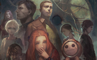 Group people clocktower facepainted sotsart - a face free wallpaper for desktop