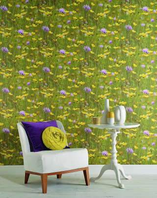 Chair table vase wallpaper flowers - summer vibrancy free wallpaper for mobile