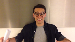 Man holding nintendo wii controller 2 - david lazar free wallpaper