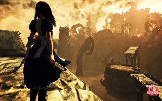 Woman dress zombies dark night - a group of zombies free wallpaper