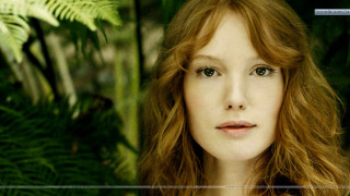 Fern portrait greeneyes longhair naturalism - leesha hannigan free wallpaper
