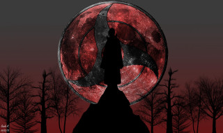 Red moon star wars bamboo - symbol free wallpaper