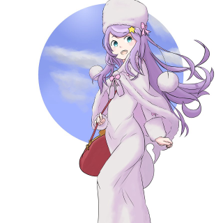 Woman white dress red purse 4 - a blue circle free wallpaper for tablet