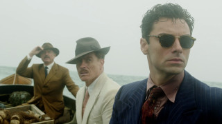 Three men suits hats boat - eugene montgomery free wallpaper