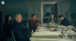 Group dining table food wine - christopher wood free wallpaper