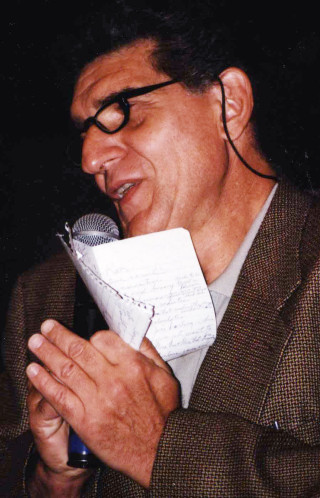 Man holding microphone paper glasses - academic free wallpaper for mobile