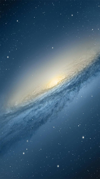 Colorful galaxy bright light stars 4 - free space wallpaper for mobile