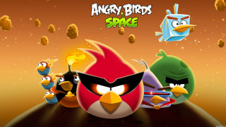 Angry birds space characters colors - a game free wallpaper