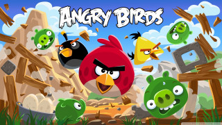 Angry birds rubble debris group - angry bird free wallpaper