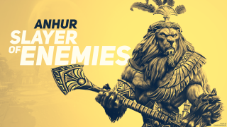 Lion axe shield crown stylized - new free wallpaper for desktop