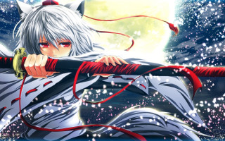 Anime character sword water full 3 - a anime character holding free wallpaper