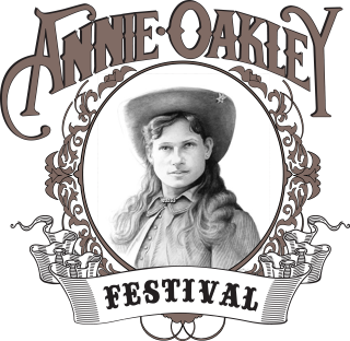 Event poster woman cowboy hat - folk art free wallpaper for tablet