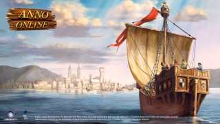 Ship banner anno online painting - online free wallpaper