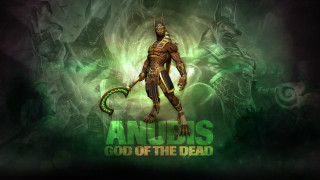 Anubis god dead demon green - andrew boog faithfull free wallpaper for desktop