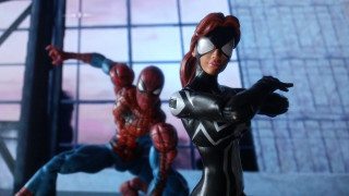 Spiderman woman suit glasses arms - alton tobey free wallpaper for desktop
