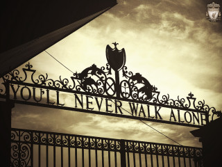 Gate youll never walk alone - alone free wallpaper