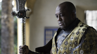 Man yellow shirt sword serious - chafik charobim free wallpaper