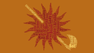 Multilingual wordcloud shapes gameofthrones illustration - game free wallpaper for desktop