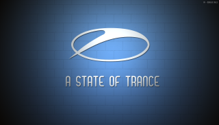 Trance logo blue background white - a blue center free wallpaper