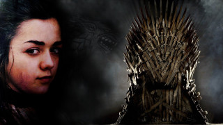 Woman iron throne face back - game free wallpaper for desktop