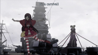 Woman ship outstretched bird anime - a ship free wallpaper