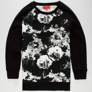 Black white sweater flowers pattern - the front free wallpaper for tablet