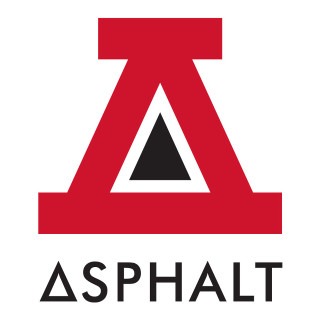 Asphalt logo design graphic illustration - a company free wallpaper for tablet