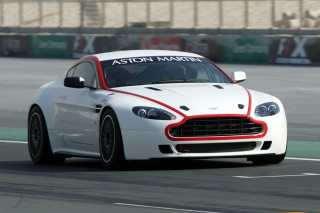 White car race track red 2 - hood free wallpaper for desktop