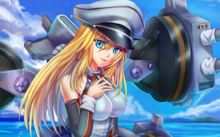 Girl sailor outfit machine gun - a girl in a sailor outfit free wallpaper