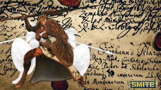 Woman sword holding wall writing - a painting of a woman holding free wallpaper