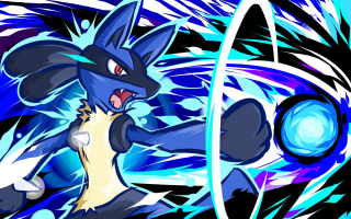 Cute pokemon big blue tail - energetic free wallpaper for desktop