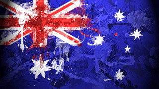Flag painted wall stars splatters - albert namatjira free wallpaper