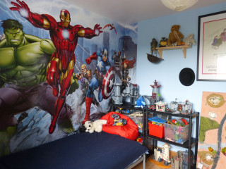 Bedroom avengers wall mural marvel - a bedroom free wallpaper for desktop