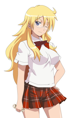 Girl school uniform bow tie 3 - her waist free wallpaper