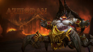 Demonic demon huge head horns 3 - dai jin free wallpaper
