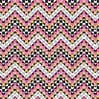 Zigzag pattern pink design image - bridget riley free wallpaper for tablet