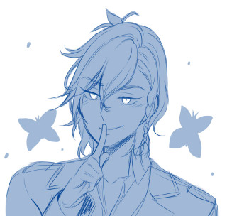 Person butterfly background foreground drawing - free flowers wallpaper for tablet