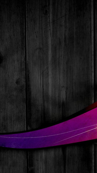 Purple ribbon wooden background black - a white stripe free wallpaper for mobile