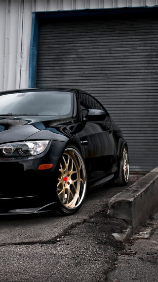 Black car garage red light - a red light free wallpaper for mobile