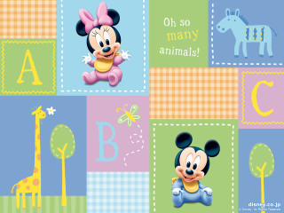 Mickey mouse wallpaper giraffe side - toyism free wallpaper