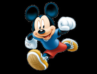 Mickey mouse running smile bald - pixar and disney animation free wallpaper