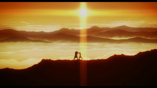 Couple mountain sunset sky clouds - cloud and mountains free wallpaper