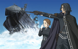 Man woman black clothes standing - black clothes free wallpaper for desktop