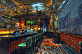 Bar stools bar top interior - a bar free wallpaper