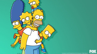 Simpsons characters group green blue - edi rama free wallpaper