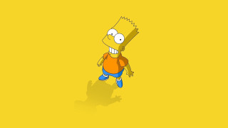 Cartoon character yellow background repeated - shadow free wallpaper