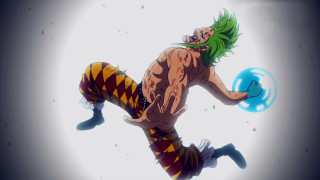 Man green hair clown suit - eiichiro oda free wallpaper for desktop