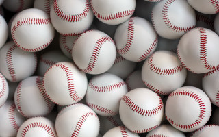 Baseballs pile together bunch image - free sports wallpaper