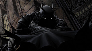 Batman bat building shadow hunter - free dark wallpaper for desktop